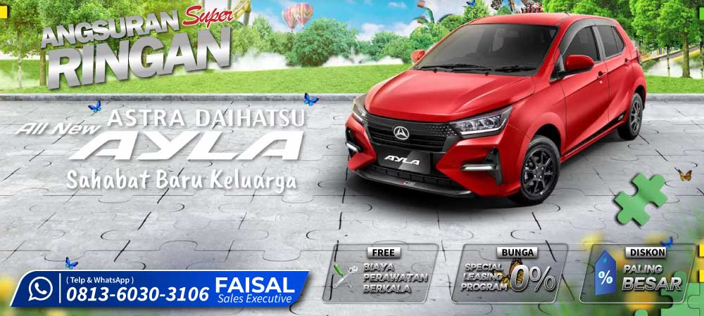 Banner Promo Daihatsu Ayla Medan